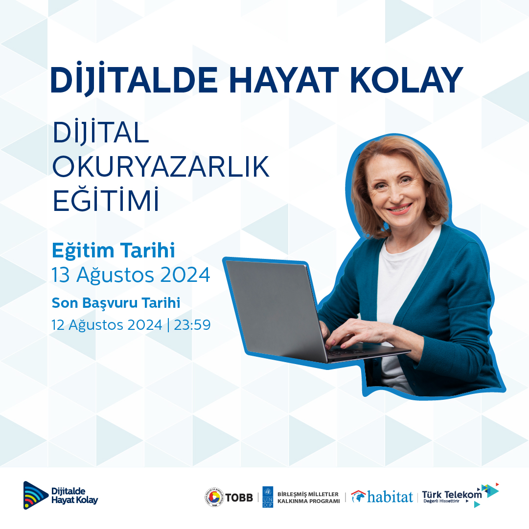 Dijitalde Hayat Kolay Projesi Dijital Okuryazarlık Eğitimi