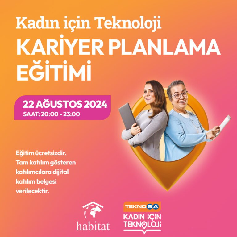 Kadın İçin Teknoloji Projesi Kariyer Planlama