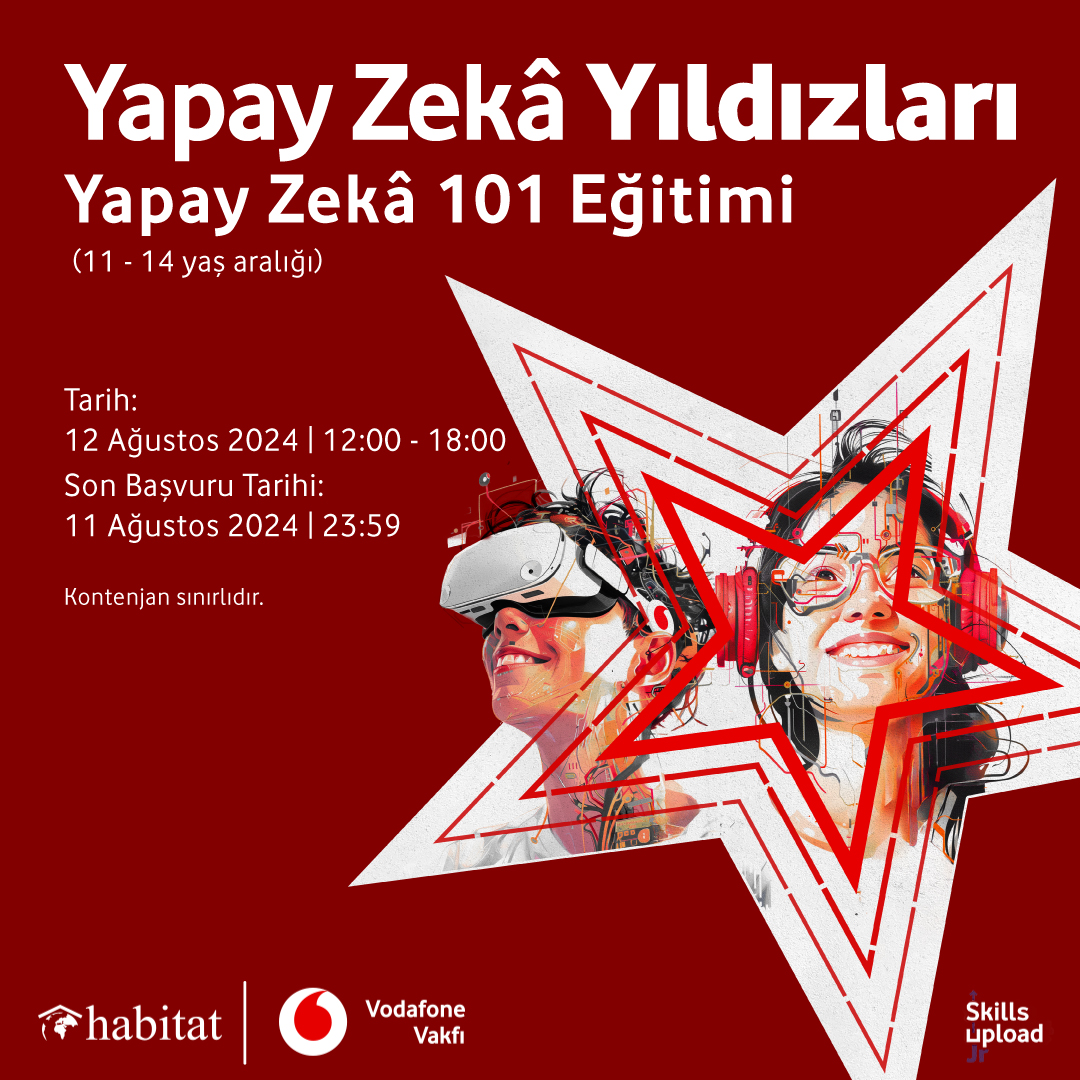 Yapay Zeka Yıldızları Projesi Yapay Zeka 101 Eğitimi -Ortaokul